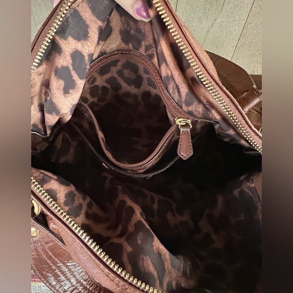 B.Makowsky Vintage Genuine Leather Shoulder Bag - Picture 14 of 15